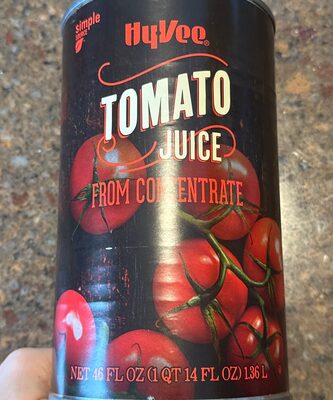Tomato Juice From Concentrate, Tomato