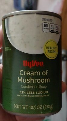 Cream Of Mushroom Condensed Soup, Cream Of Mushroom