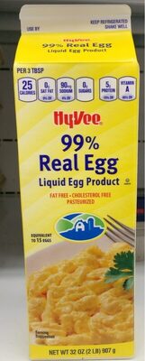 99% Real Egg Liquid Egg Product