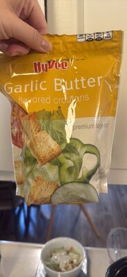 Garlic Butter Croutons, Garlic Butter