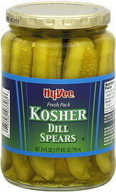 Kosher Dill Spears, Kosher Dill
