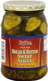 Bread & Butter Sweet Slices, Bread & Butter