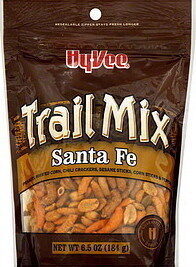 Southwest Peanuts, Roasted Corn, Chili Crackers, Sesame Sticks, Chili Lemon Flavored Corn Sticks & Pepitas Trail Mix, Southwest