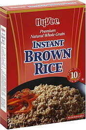 Whole Grain Instant Brown Rice, Whole Grain