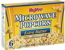 Extra Butter Microwave Popcorn, Extra Butter
