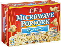 Light Butter Flavor Microwave Popcorn, Light Butter