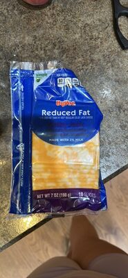 Colby Jack Reduced Fat Cheese Slices, Colby Jack