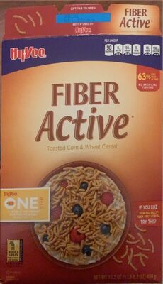 Toasted Corn & Wheat Fiber Active Cereal, Toasted Corn & Wheat