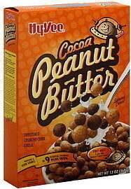 Cocoa Peanut Butter Spheres Sweetened Corn Cereal, Cocoa Peanut Butter
