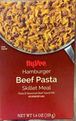 Hamburger Beef Pasta & Seasoned Beef Sauce Mix Skillet Meal, Hamburger Beef Pasta