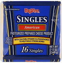 American Pasteurized Prepared Cheese Product Singles, American