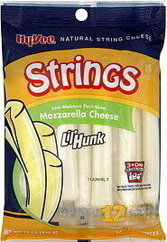 Mozzarella Low-Moisture Part-Skim String Cheese, Mozzarella