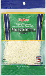 Mozzarella Low-Moisture Part-Skim Shredded Cheese, Mozzarella