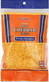 Mild Cheddar Finely Shredded Cheese, Mild Cheddar