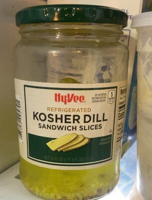 Kosher Dill Sandwich Slices, Kosher Dill