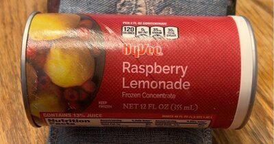 Raspberry Lemonade Frozen Concentrate, Raspberry Lemonade