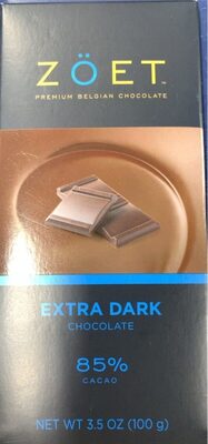 85% Cacao Extra Dark Chocolate, Extra Dark