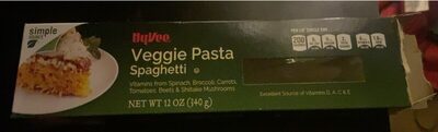 Veggie Pasta, Spaghetti