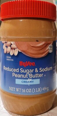 Creamy Reduced Sugar & Sodium Peanut Butter, Creamy