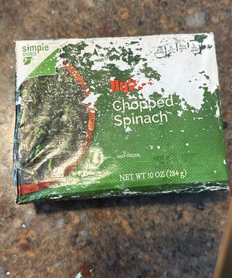 Chopped Spinach