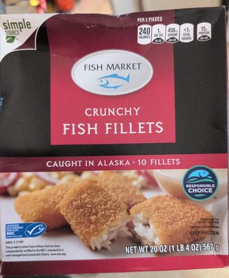 Crunchy Fish Fillets, Crunchy