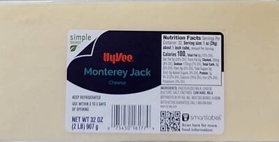 Monterey Jack Cheese, Monterey Jack