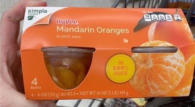 Mandarin Oranges In 100% Juice