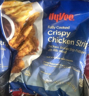 Crispy Chicken Fully Cooked Chicken Breast Strip Fritters With Rib Meat, Crispy Chicken