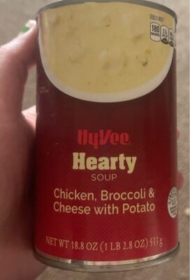 Chicken, Broccoli & Cheese With Potato Chunky Soup, Chicken, Broccoli & Cheese With Potato