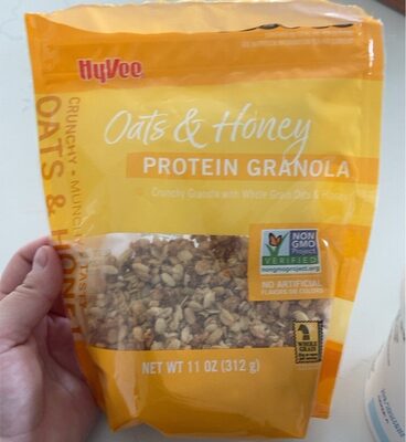 Oats & Honey Crunchy Protein Granola With Grain, Oats & Honey