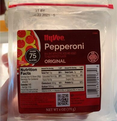 Original Pepperoni, Original