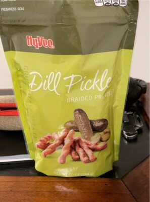 Dill Pickle Braided Pretzels, Dill Pickle