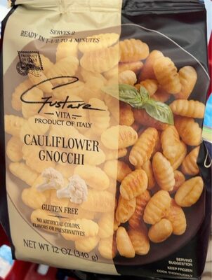 Cauliflower Gluten Free Gnocchi, Cauliflower