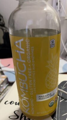 Pineapple Passion Fruit Kombucha, Pineapple Passion Fruit