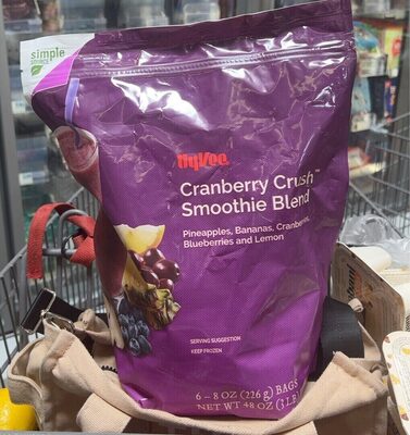 Cranberry Crush Smoothie Blend, Cranberry Crush