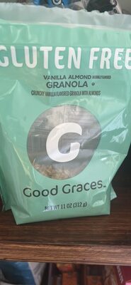 Vanilla Almond Flavored Gluten Free Granola, Vanilla Almond