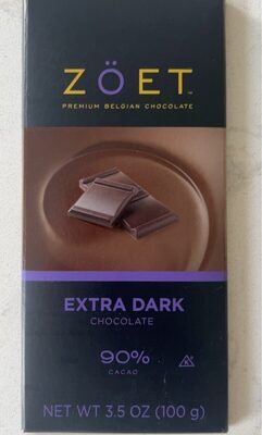 Extra Dark 90% Cacao Chocolate, Extra Dark
