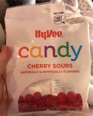 Cherry Sours Flavored Candy, Cherry Sours