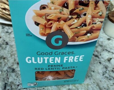 Gluten Free Red Lentil Pasta, Penne