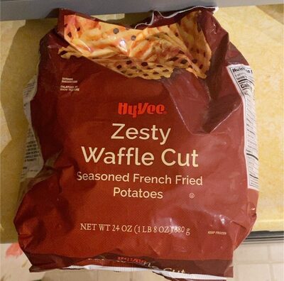 Zesty Waffle Cut Seasoned French Fried Potatoes