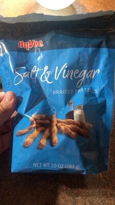 Salt &Vinegar Braided Pretzels, Salt & Vinegar