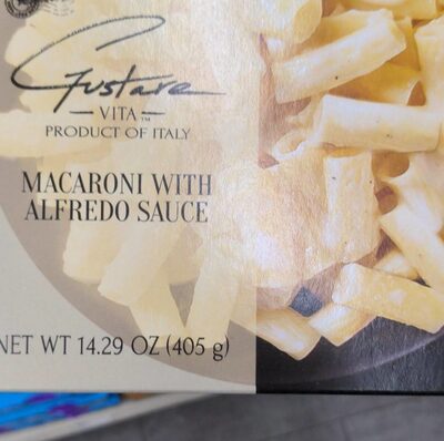 Macaroni With Alfredo Sauce, Macaroni With Alfredo