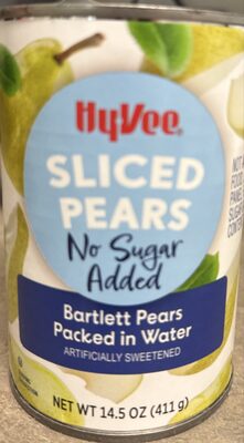 Sliced Pears