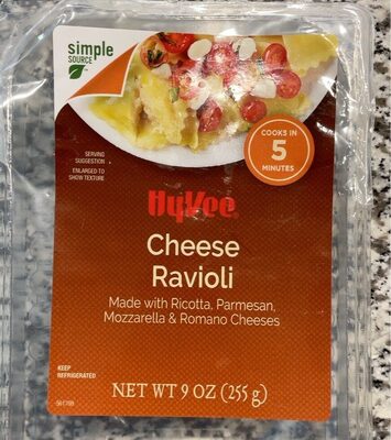 Cheese Ravioli Made With Ricotta, Parmesan, Mozzarella & Romano Cheeses, Cheese Ravioli