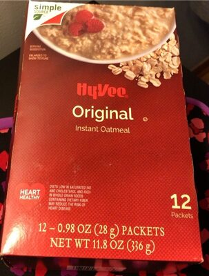 Original Instant Oatmeal, Original