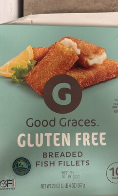 Breaded Gluten Free Fish Fillets, Breaded