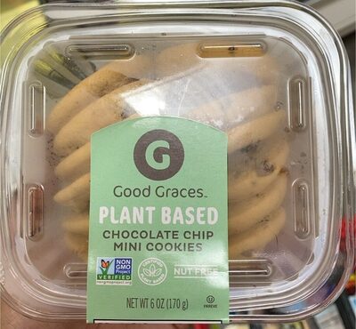 Plant Based Chocolate Chip Mini Cookies, Plant Based Chocolate Chip