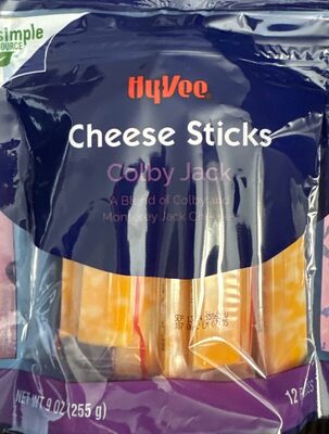 Colby Jack A Blend Of Colby And Monterey Jack Cheeses Sticks, Colby Jack
