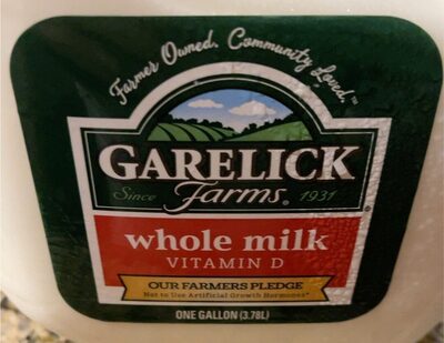 Garelick Farms Whole Milk, 1 Gallon