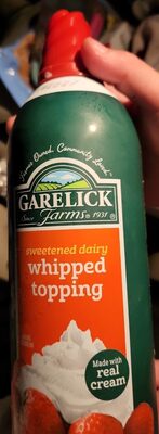 Original Sweetened Dairy Whipped Topping, Original